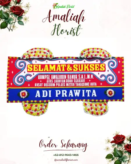 Papan Bunga Ucapan Selamat Cembor